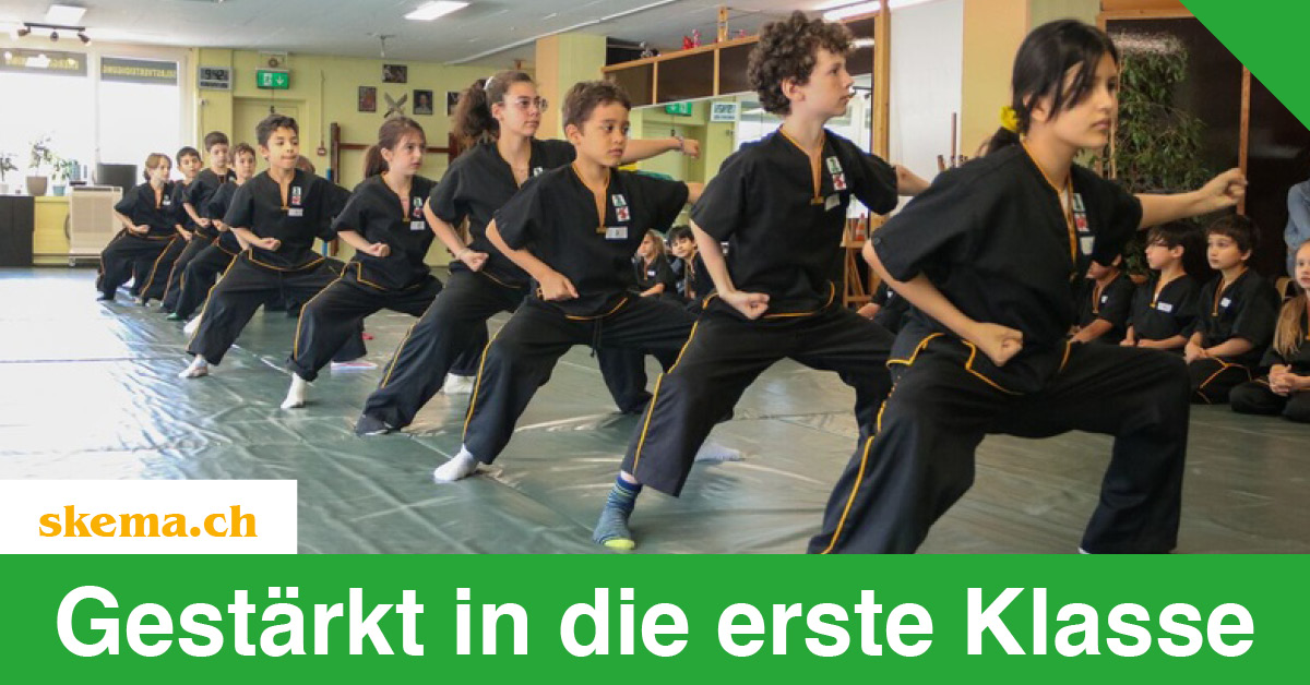 Gestärkt in die erste Klasse - Kinder Kung Fu in Ebnet